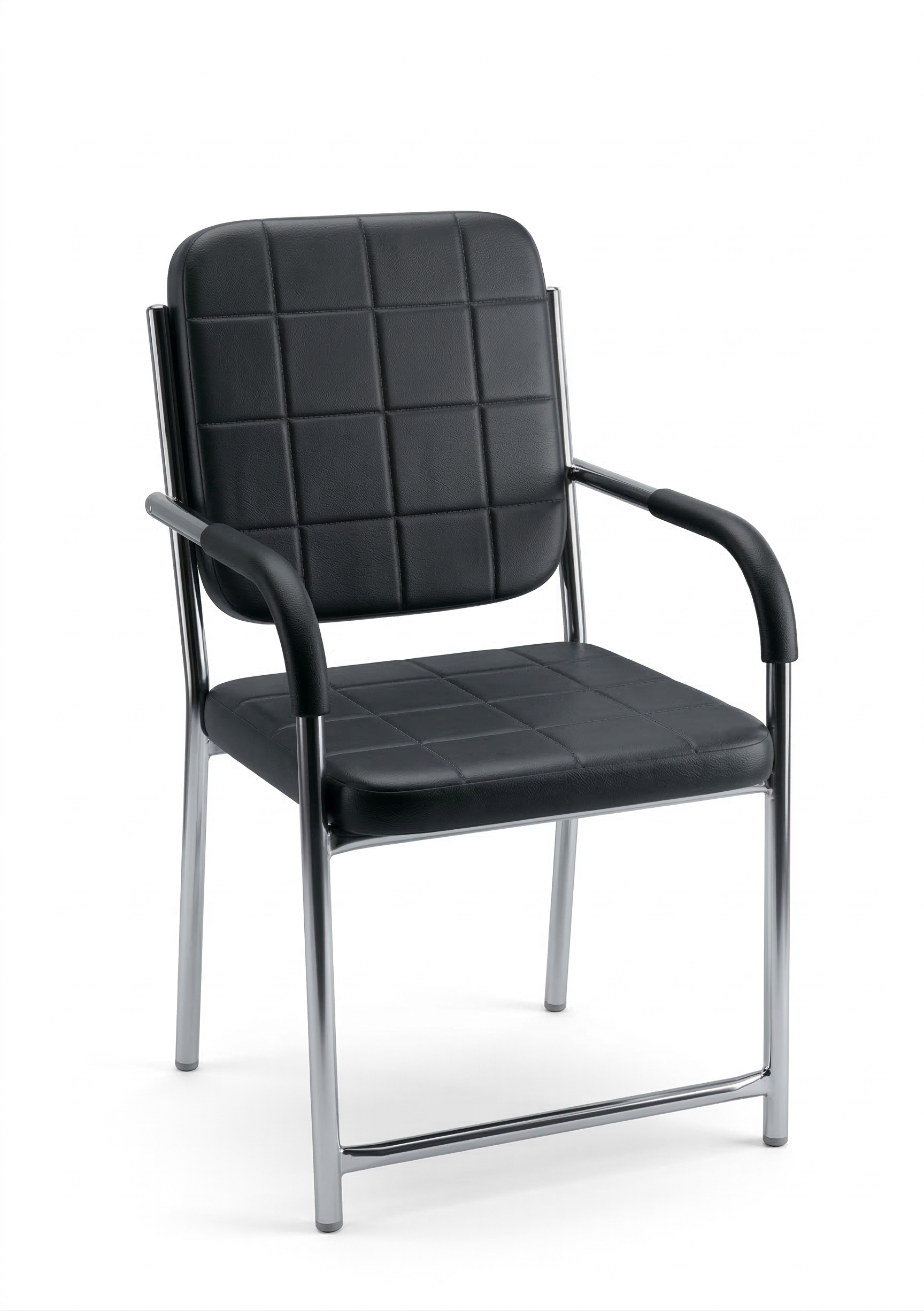 Rishvia Mid Back Office Visitor Chair with Armrest