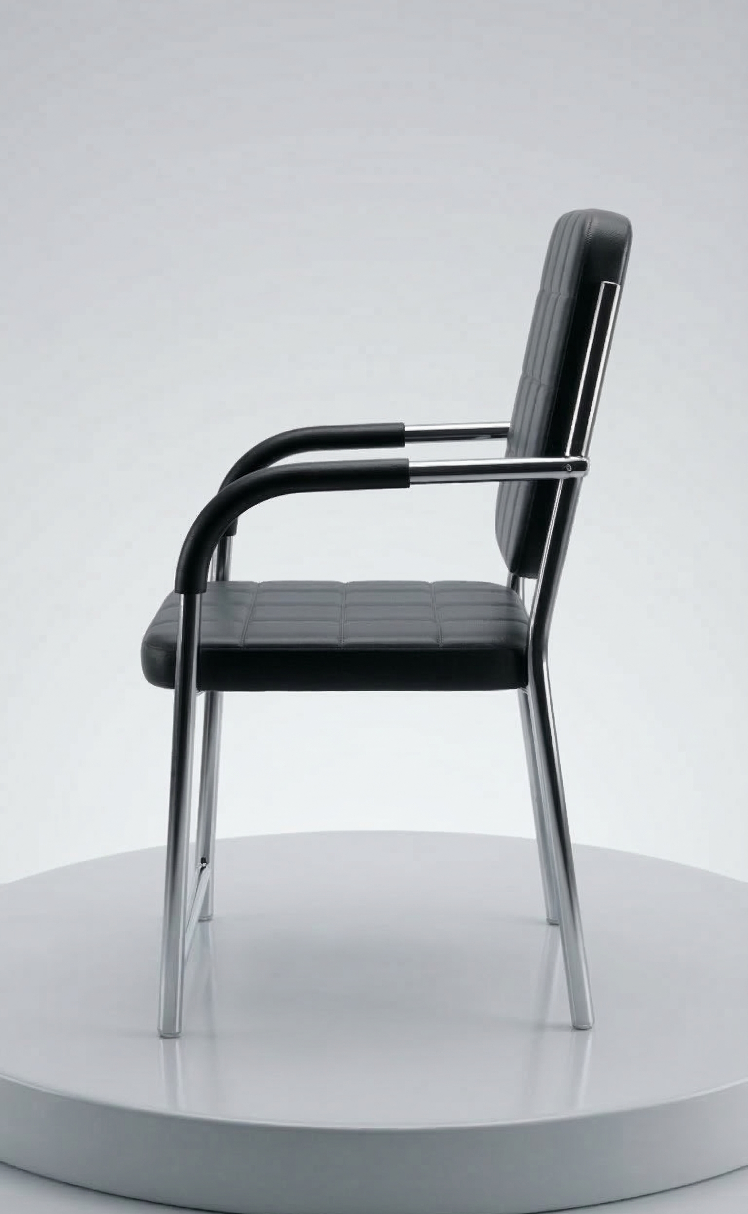 Rishvia Mid Back Office Visitor Chair with Armrest