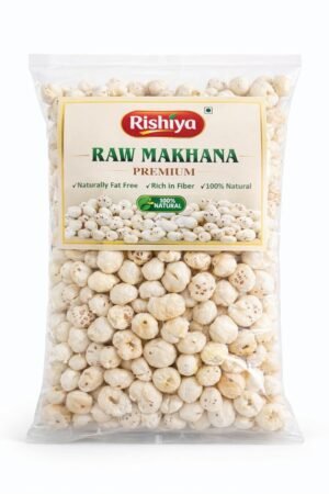 61a+-HDnjQL._SL1500_ Rishiya Premium Phool Makhana 100g Fox Nuts (Lotus Seeds) | Jumbo Crunchy, Gluten Free, Low Fat, High Fiber, Perfect for Fasting & Daily Snacking