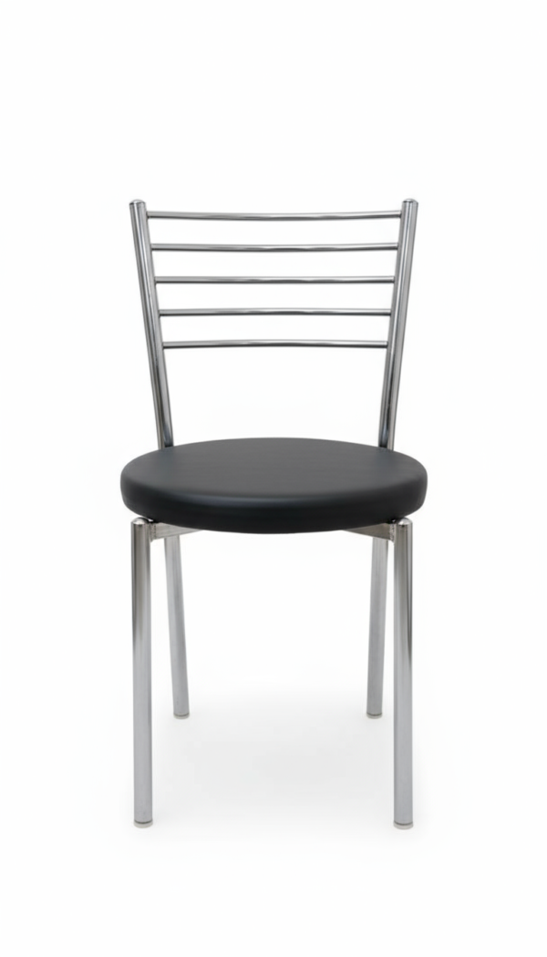 RISHVIA Office Visitor Student Study Chair Home Resturant Dining Multipurpose with a Steel