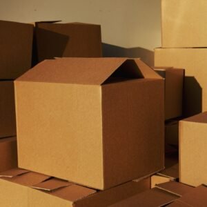 Food Rishield 3 Ply Brown Flap Corrugated Boxes for Packaging